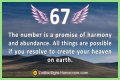 
ANGEL NUMBER 67
